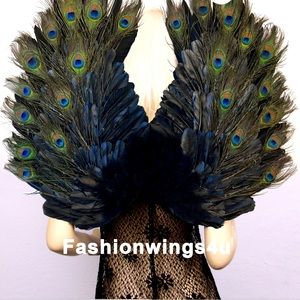 Peacock feathers, great addition to a once of a kind Halloween costume